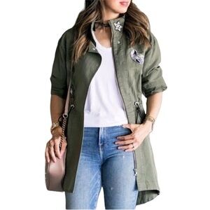 Cabi 3371 Hanson Anorak Utility Jacket Size XS